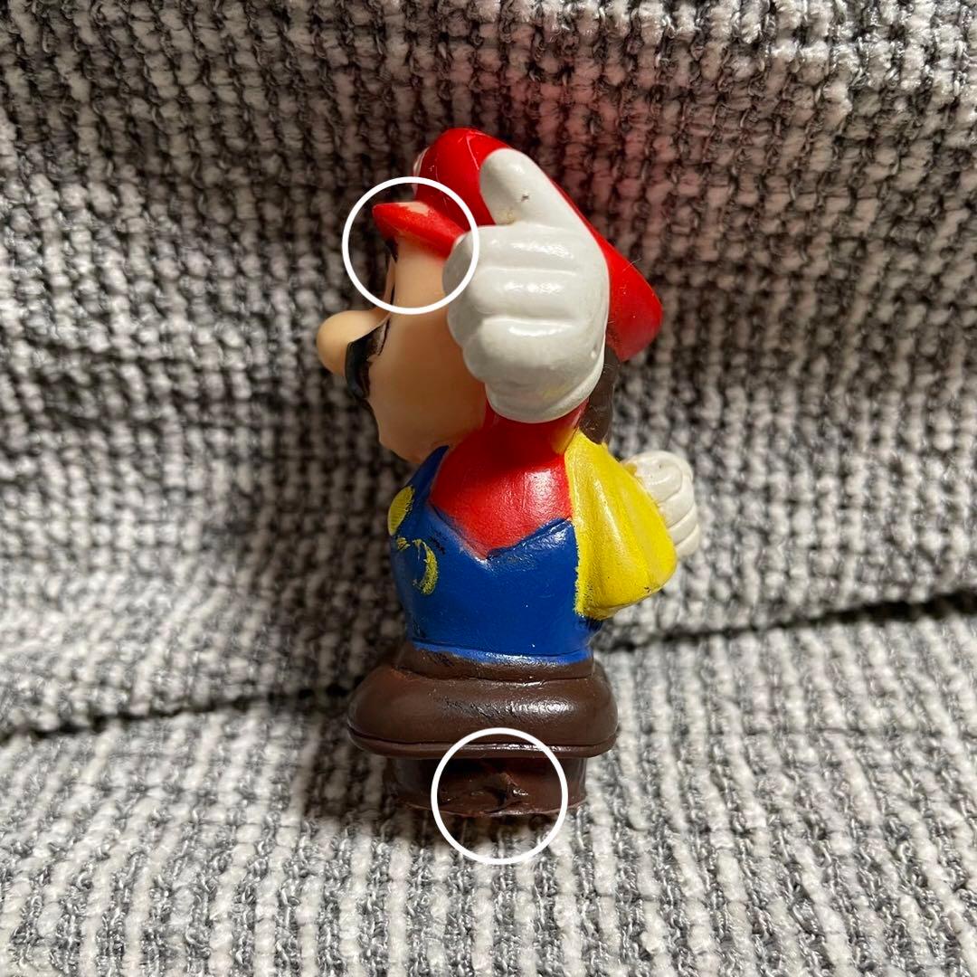 スーパーマリオブラザーズ マリオ ソフビ フィギュア 昭和 レトロ