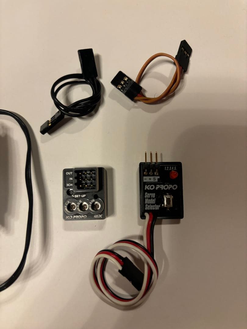 KO PROPO サーボ ジャイロ セレクター セット ラジコン ドリフト
