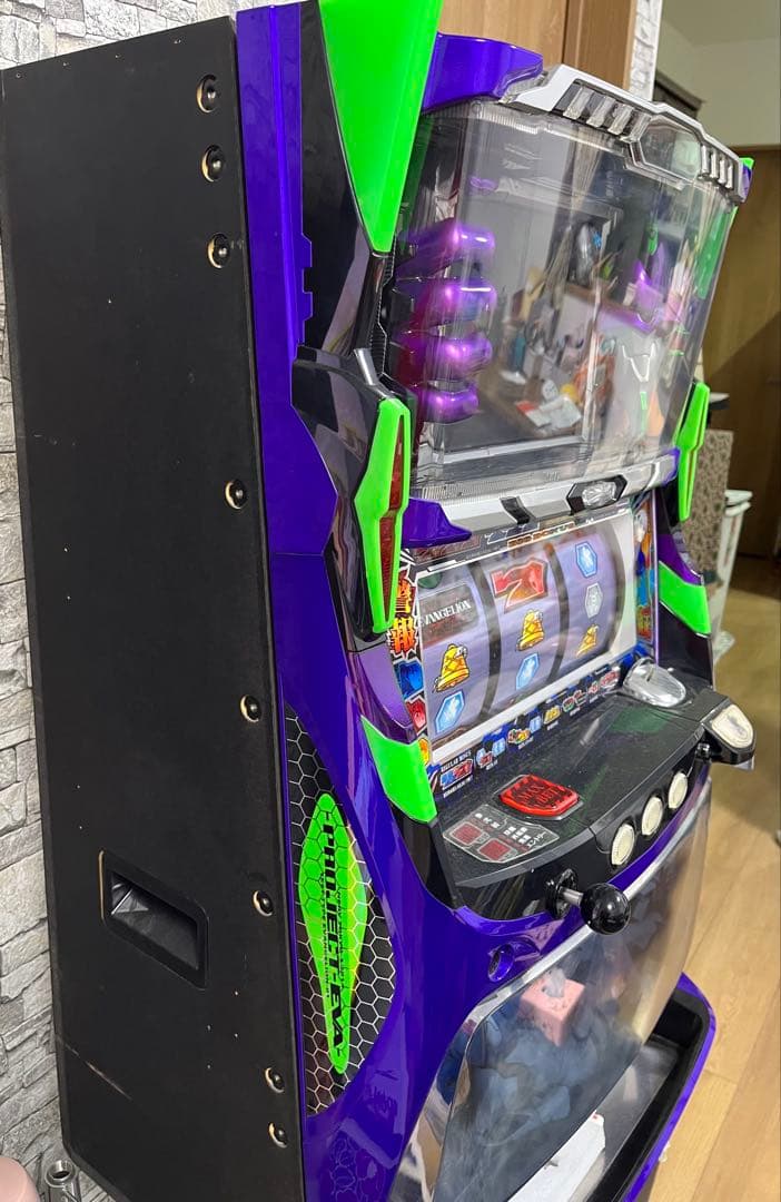 スロット エヴァンゲリオン 魂の軌跡　不要機付　パチスロ実機