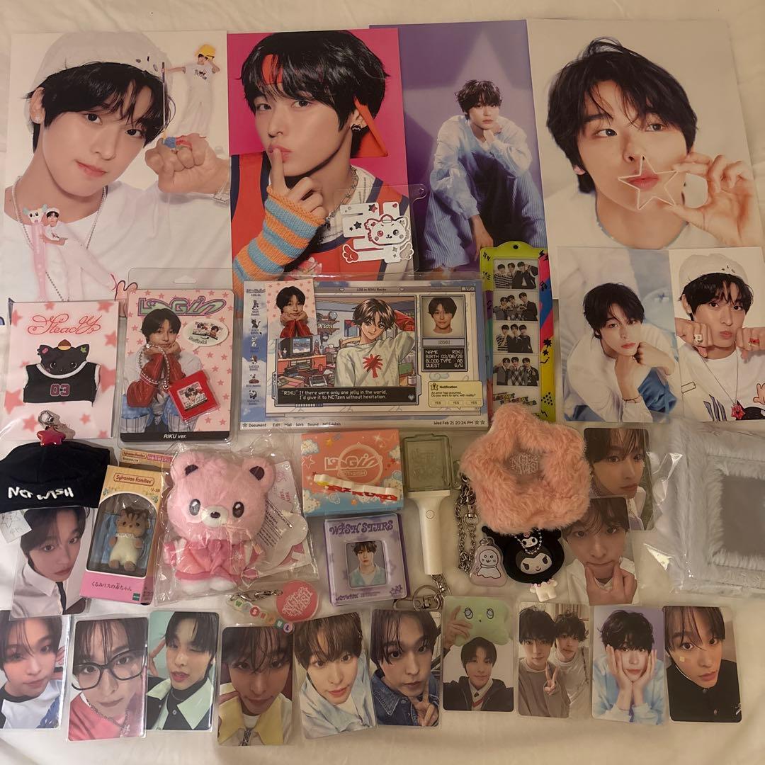 NCT WISH リク トレカ ぬいぐるみ - メルカリ