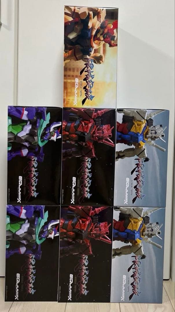 機動戦士ガンダム ジークアクス　限界突破　フィギュア　【7個セット】