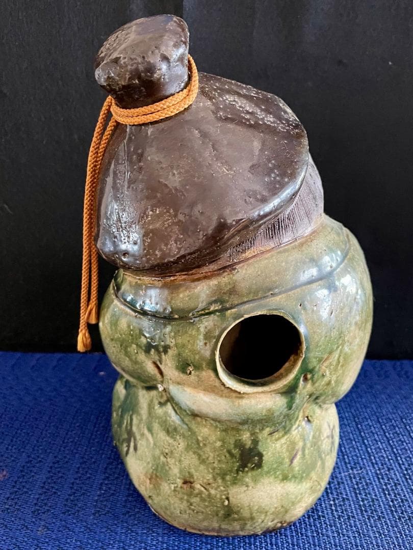 信楽焼狸】陶器、置物 縁起物 招福開運 H28 中古 - メルカリ