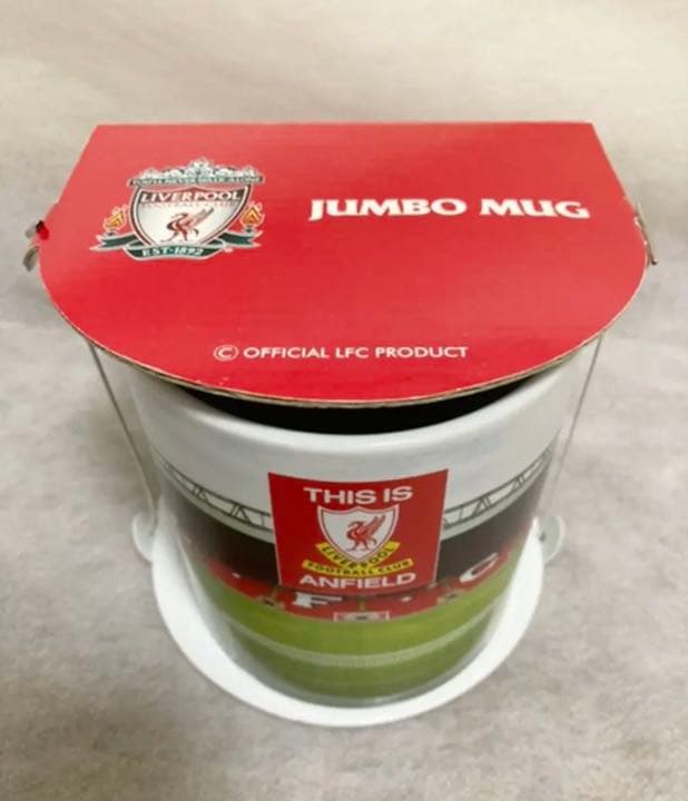 超希少 リバプールFC ジャンボマグカップ アルミドリンクボトル