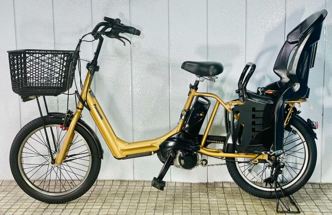 《PANASONIC》20インチ子供乗せ電動自転車ギュットアニーズNZ2936