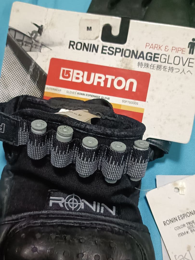 未使用】BURTON RONIN Espionage Glove 弾丸 M - メルカリ
