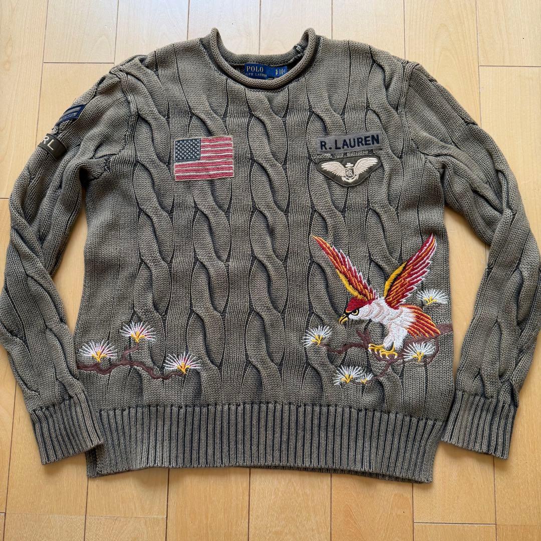 ラルフローレン 刺繍コットンニット 古着通販 サイト | IDENTITY official web store (アイデンティティー)
