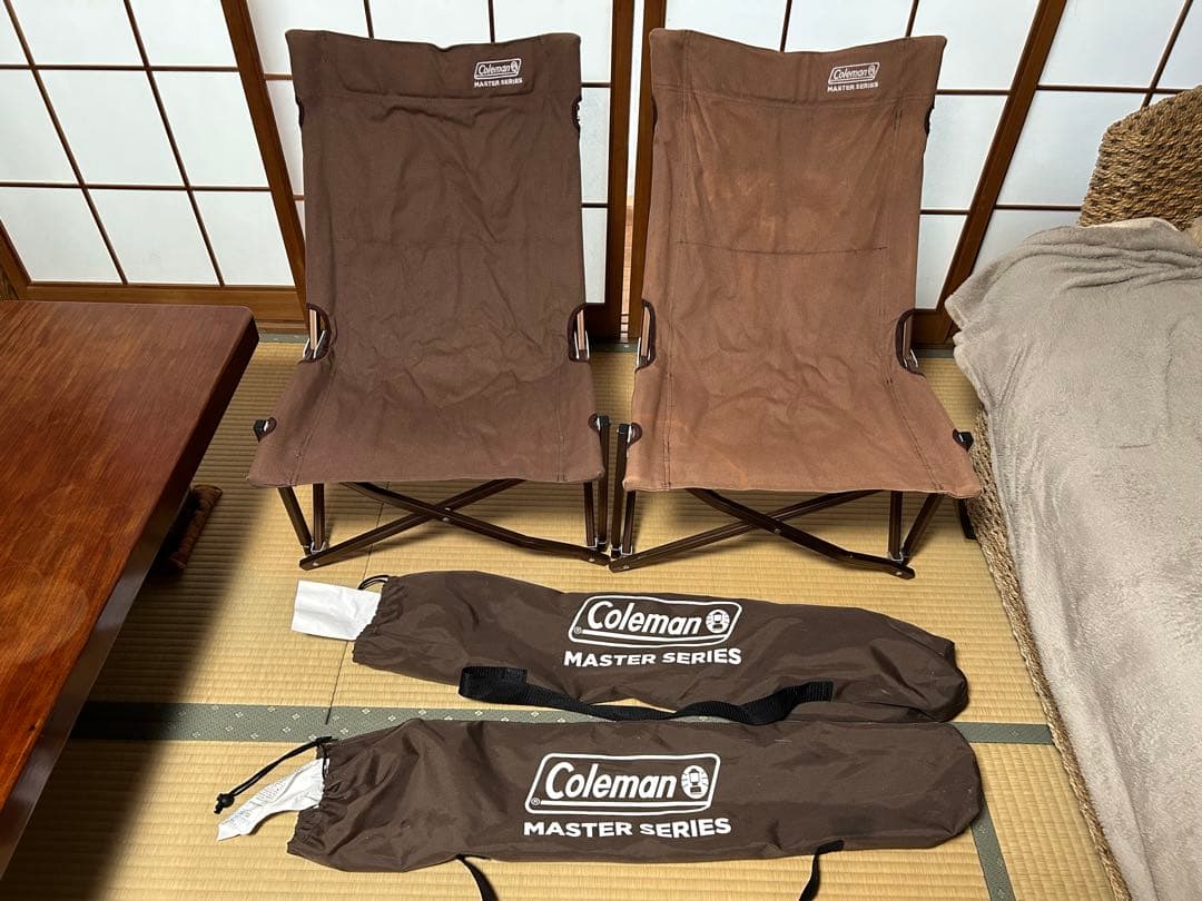 Coleman キャンバスローチェア　コールマン　マスターシリーズ Coleman（コールマン）最上位モデル「マスターシリーズ」に新作追加