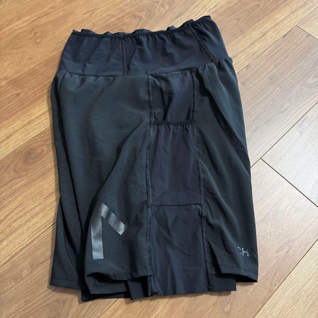 【美品】CHANCE AROW ULTRA SHORT ランニングタイツ L 黒
