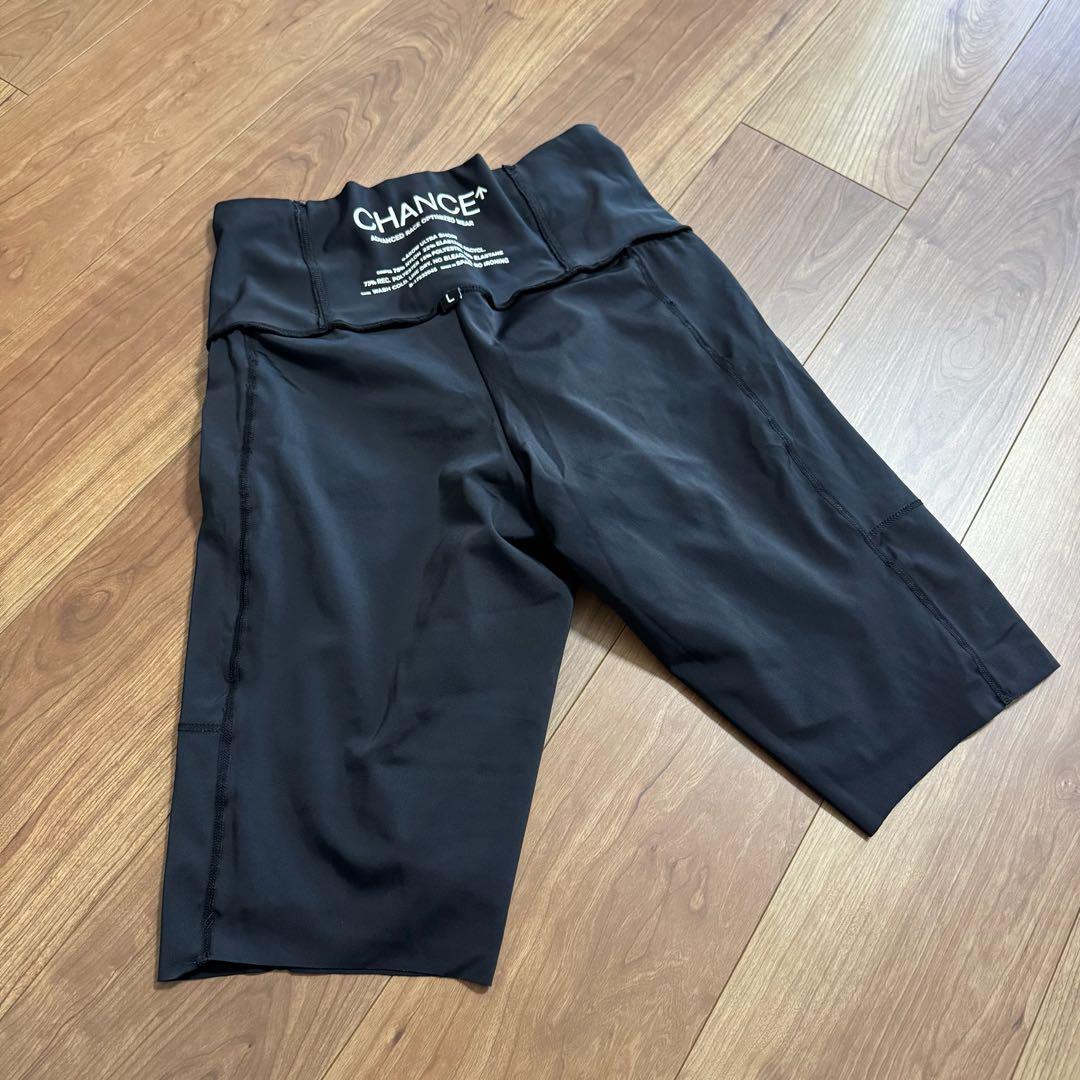 【美品】CHANCE AROW ULTRA SHORT ランニングタイツ L 黒