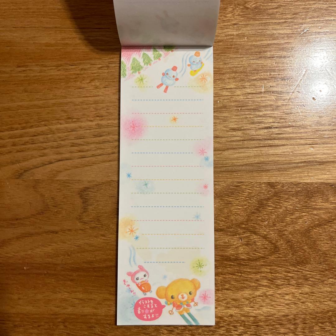 平成レトロ　ピリッとコロンメモ　クラックス　ふゆのさんぽみち