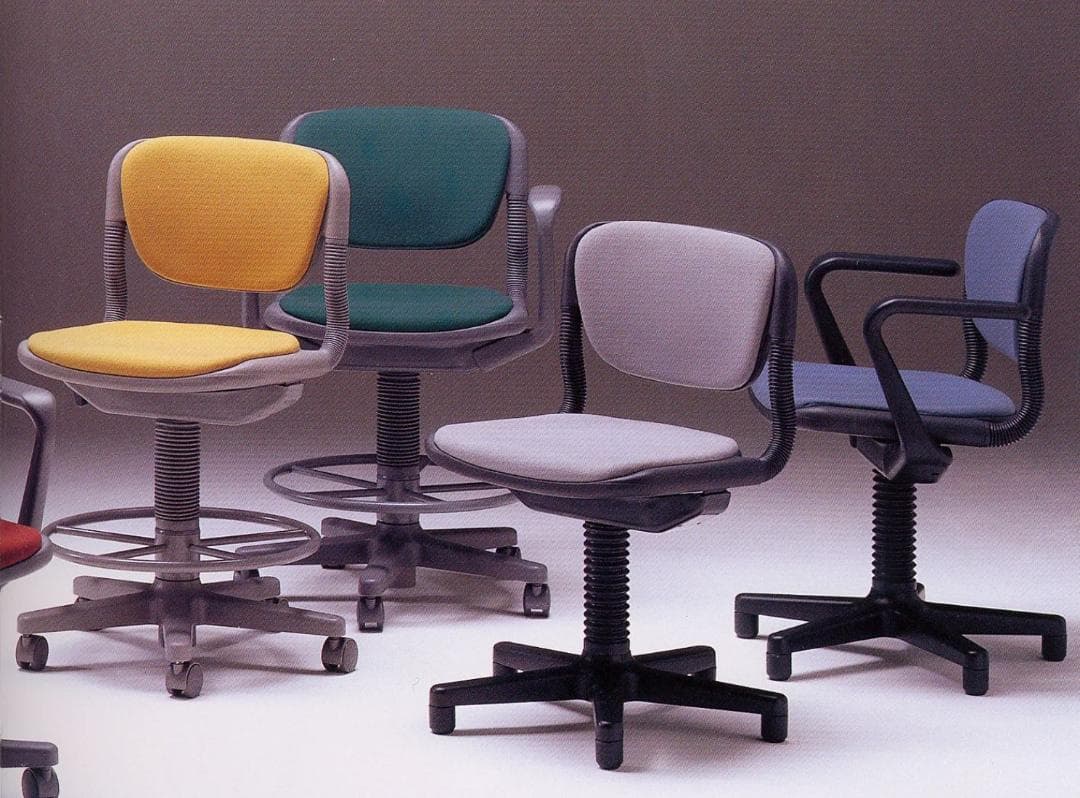 【エンドウ】80’s ITOKI \"vertebra\" チェア 昇降式