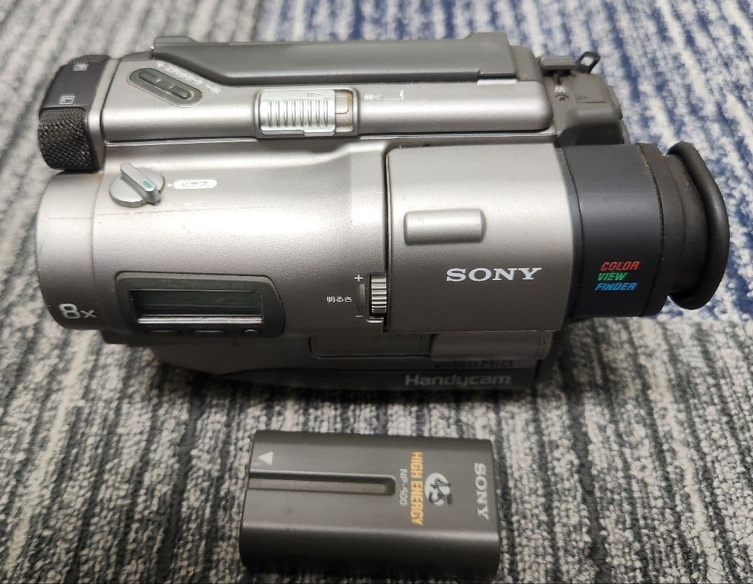 SONY CCD-TR1 handycam HI8 ビデオカメラ ジャンク - メルカリ