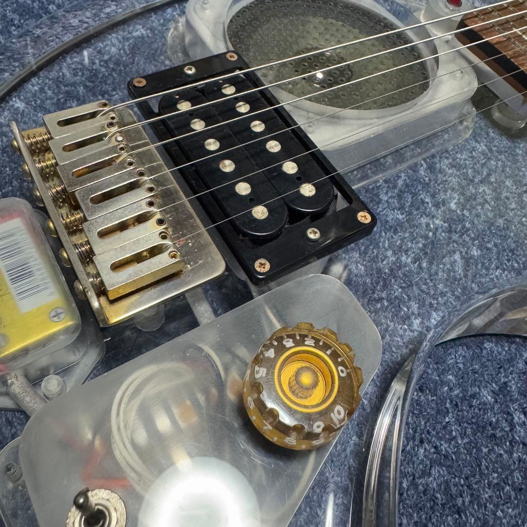 激レア】フェルナンデス ZO-3 スケルトン クリアボディ アクリル