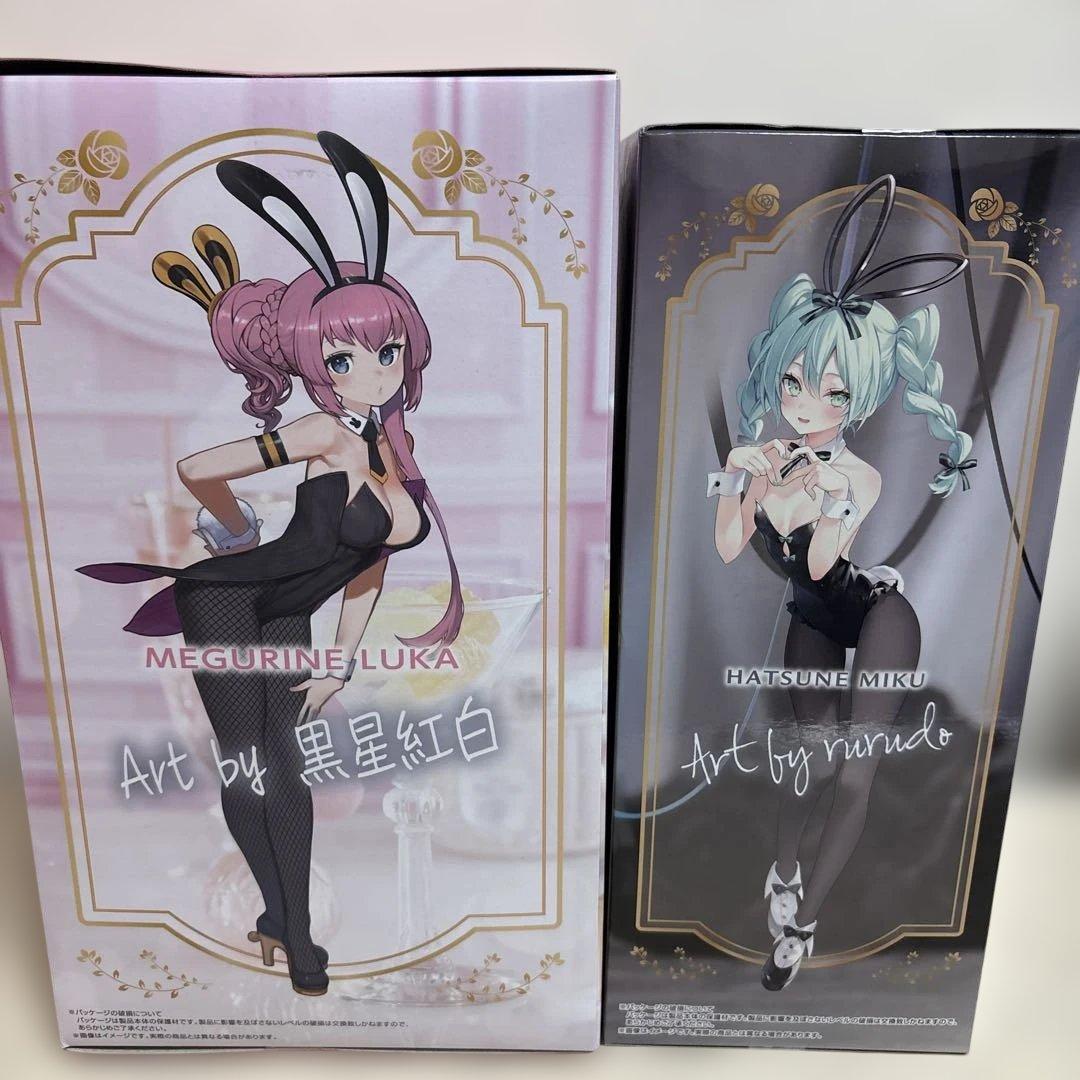 初音ミク BiCute Bunnies Figure 巡音ルカ ミク フィギュア - メルカリ