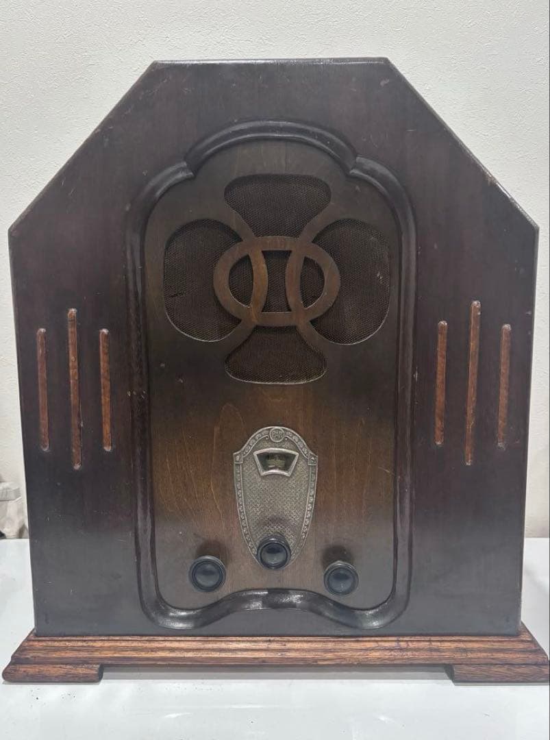 レトロ 真空管ラジオ スパイダーアンテナ 整備済 - メルカリ