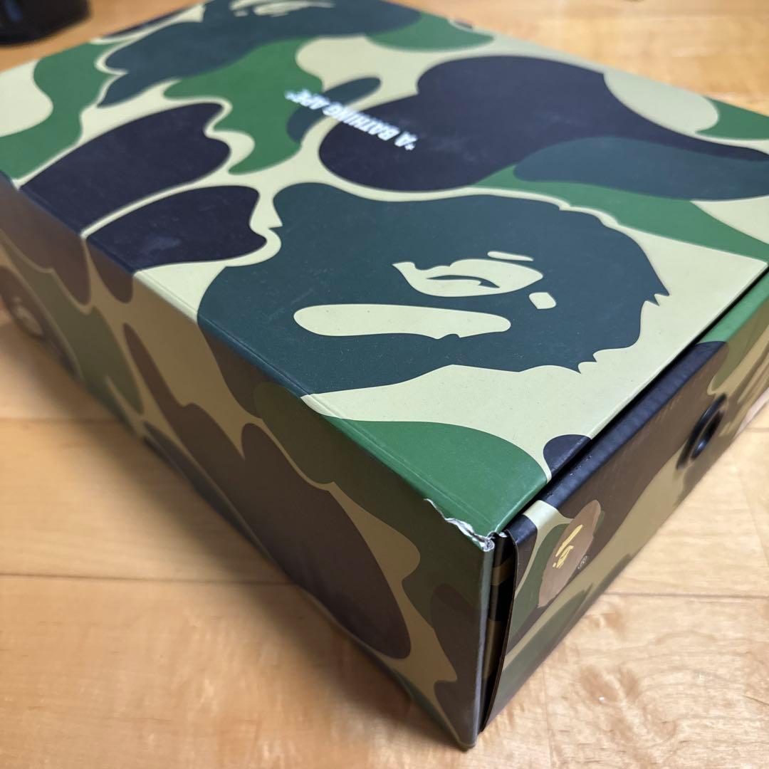 BAPE SK8 STAスニーカー 26.5cm ブラック/グレー　箱あり