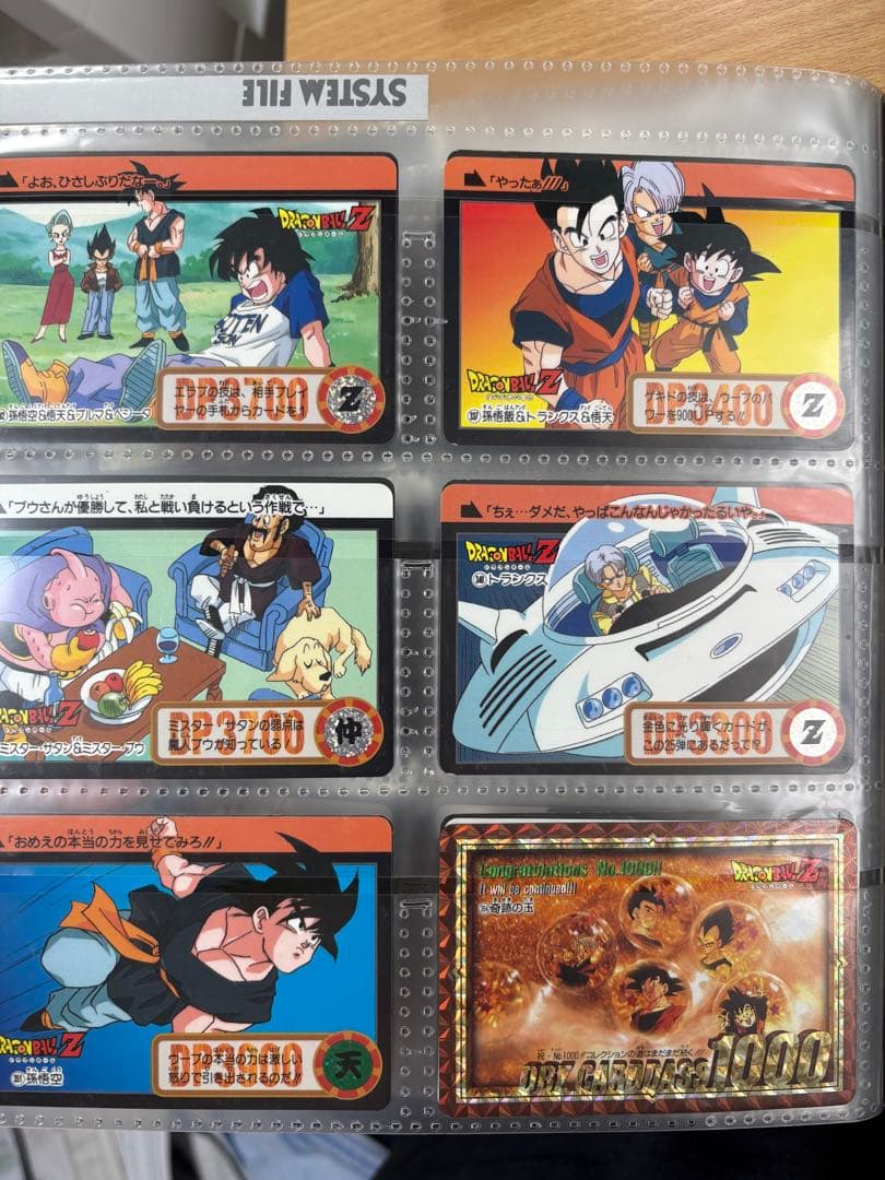 ドラゴンボール　トレーディングカードコレクションカードダス