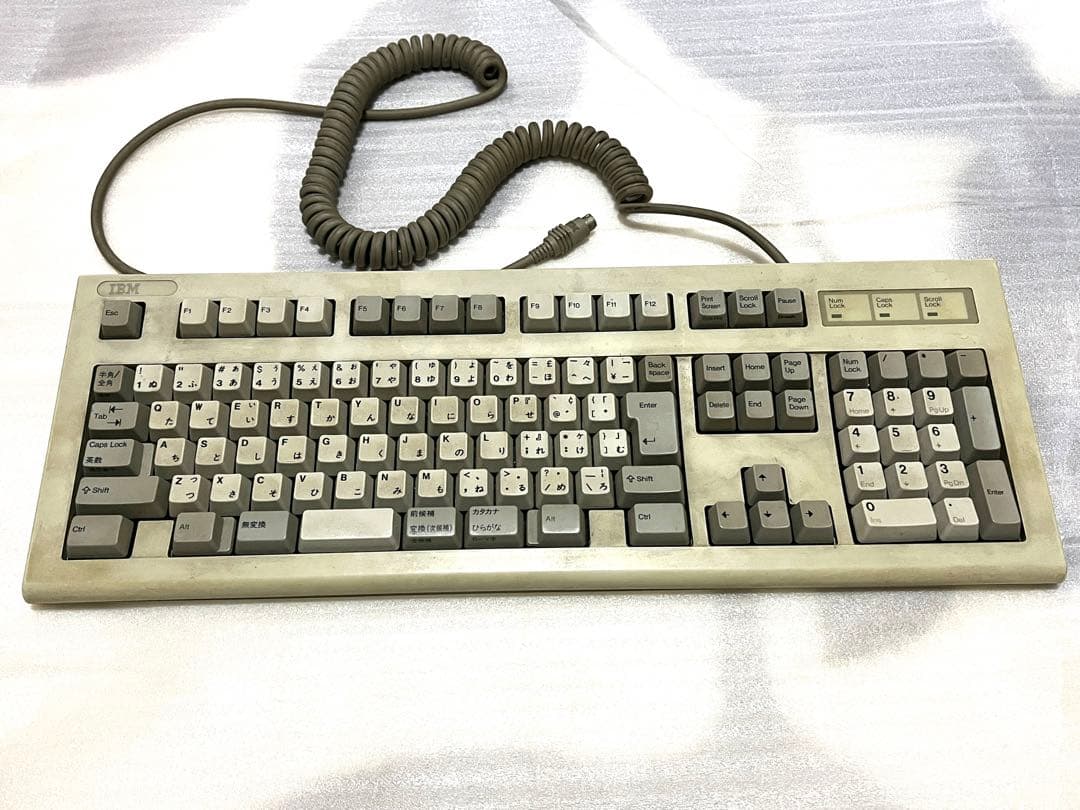 IBM キーボード 5576-A01 79F0167 PS2 IBM Japanese Keyboard Model 5576 A01 79F0167 PS2 Keyboard Made in