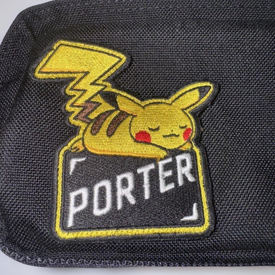 【入手困難】PORTER×Pokémon ピカチュウ 限定2WAYポーチ
