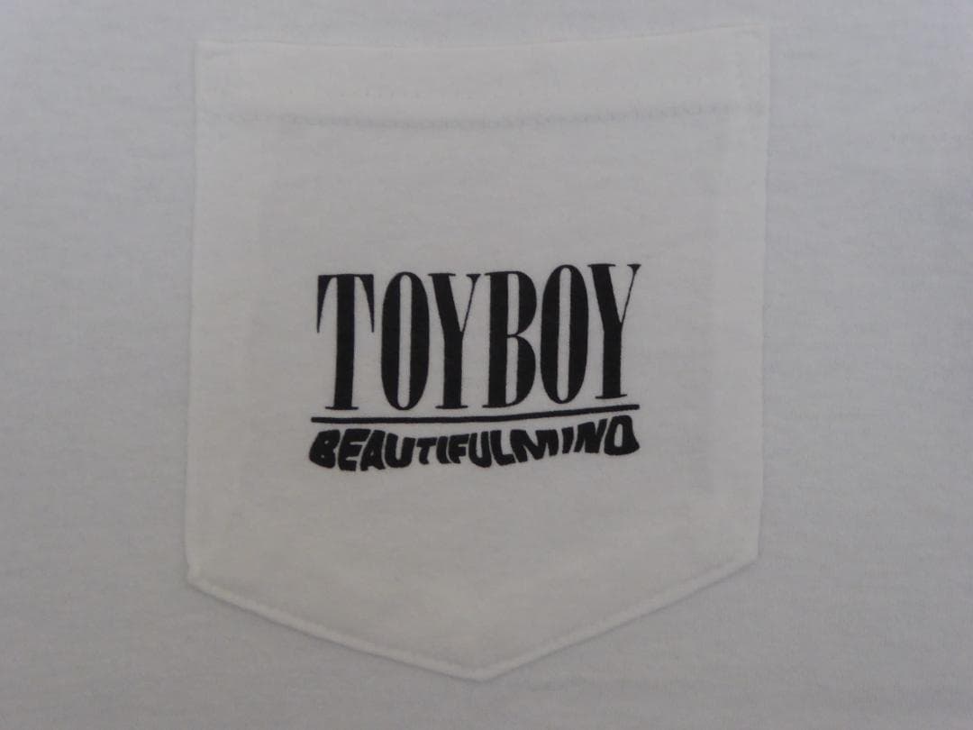 トイボーイ(TOYBOY)『ポケットTシャツ』白/2016登坂広臣(着用)モデル