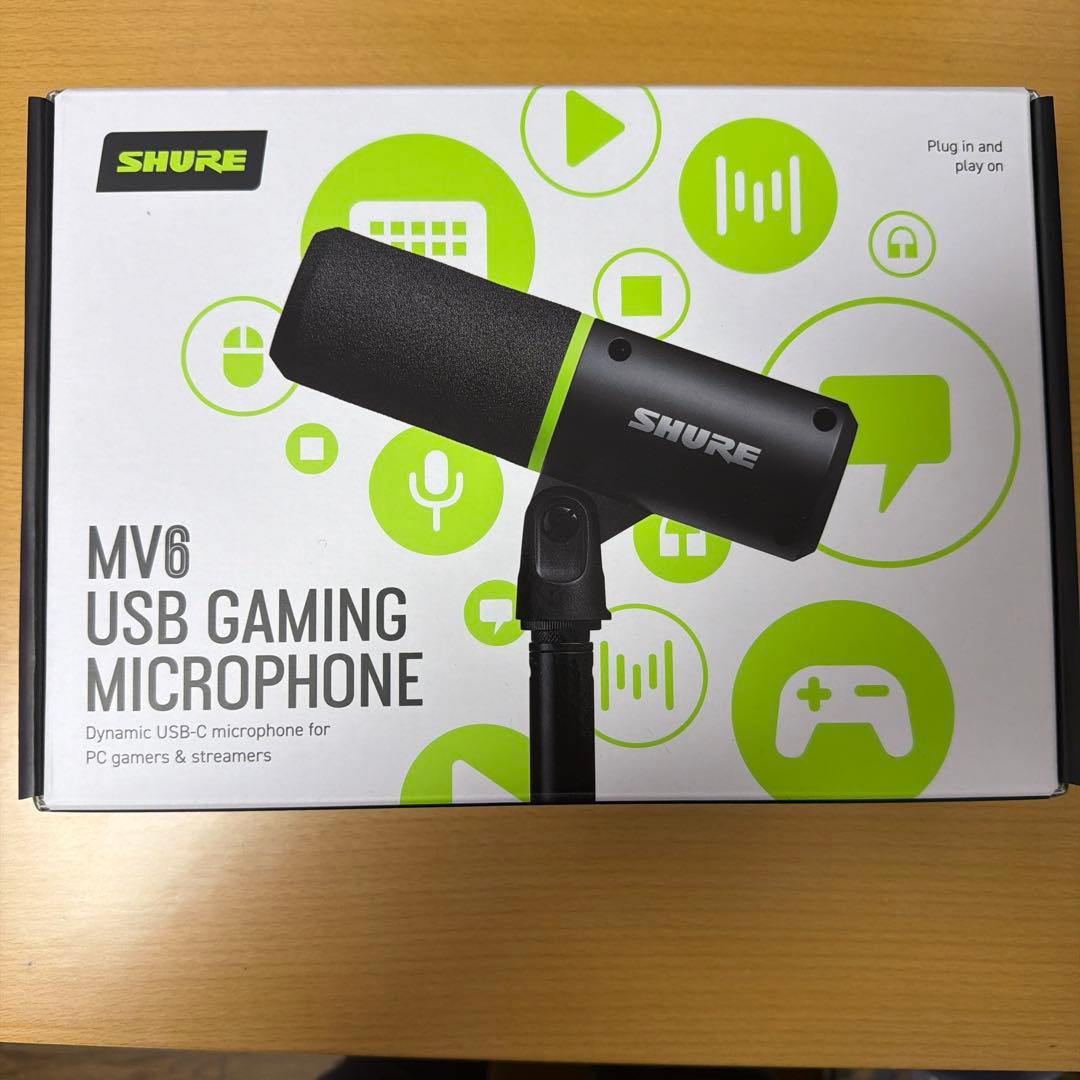 SHURE MV6 USB Gaming Microphone② Amazon.com: Shure MV6 USB Gaming Microphone with Adjustable