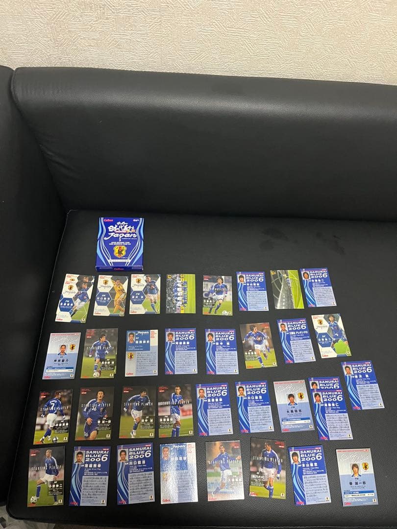 カルビーサッカー日本代表チップス2006年メモリアルカードセット+他