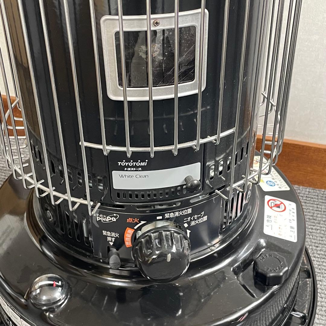 トヨトミ⭐️石油ストーブ KS-67H 2018年製 ブラック 動作確認済み
