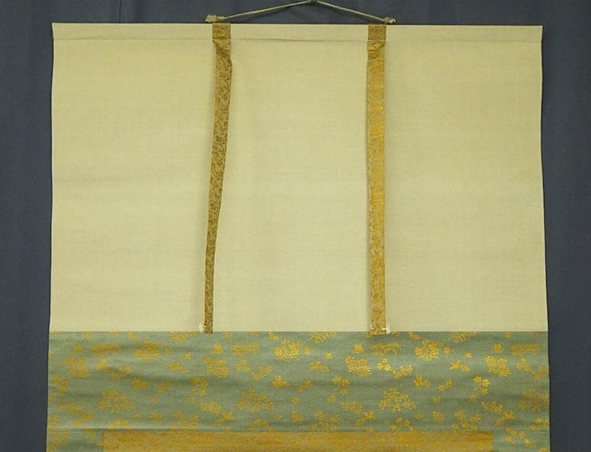 真作】掛軸 池田桂仙『兜図』絹本 肉筆 無地箱 掛け軸 w040815 - メルカリ