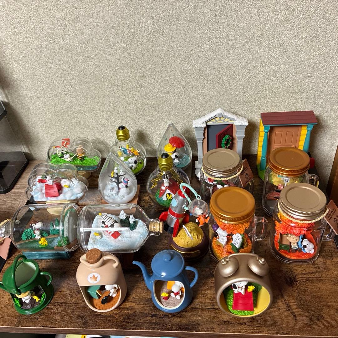 スヌーピー リーメント フィギュア　19個セット Amazon.co.jp: リーメント PEANUTS SNOOPY's Art Studio BOX商品 全8種