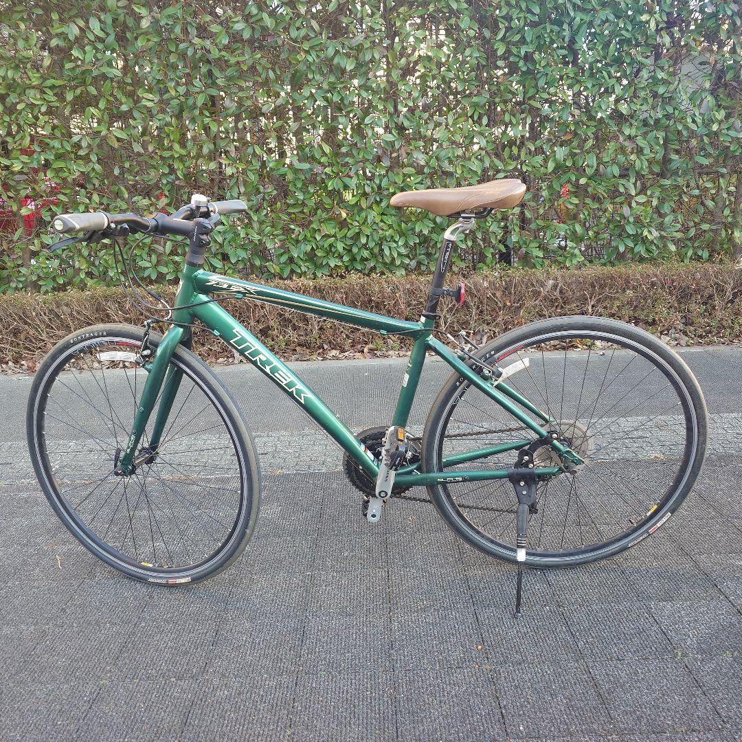 【手渡し　東京都】トレック　7.3FX グリーン　445mm　シフト不調