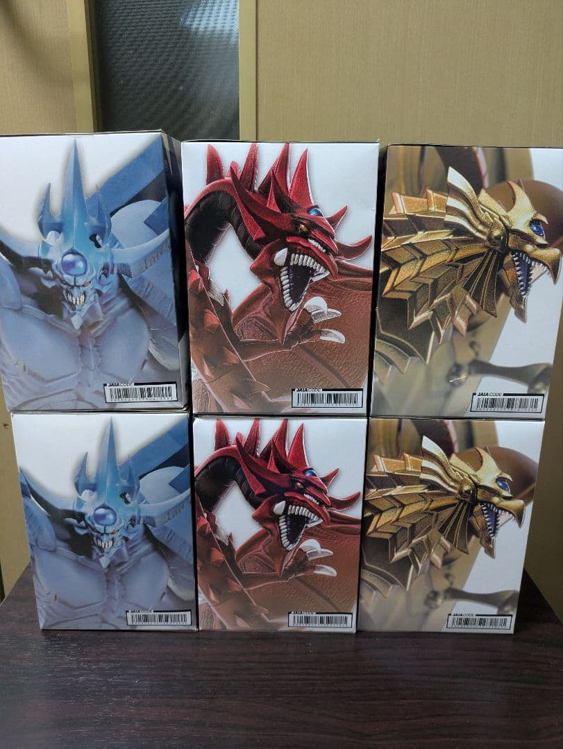 遊戯王　Monsters LEGION　オベリスク　オシリス　ラー　フィギュア