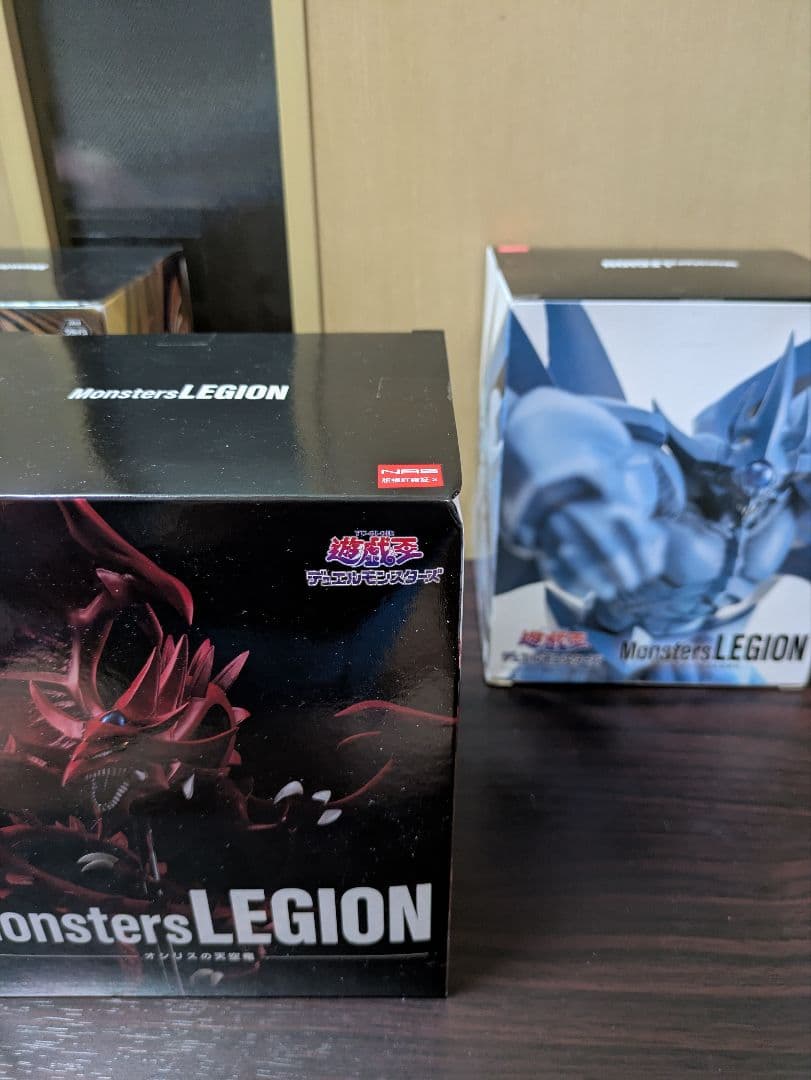 遊戯王　Monsters LEGION　オベリスク　オシリス　ラー　フィギュア