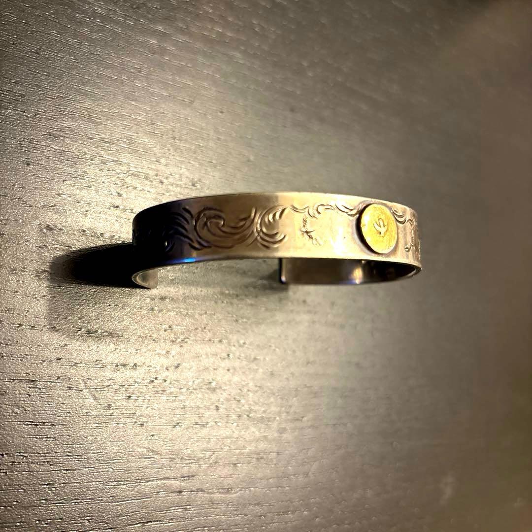 一点物ゴローズgro'sオールドOLD唐草ブレス エンド掘り太陽 - メルカリ