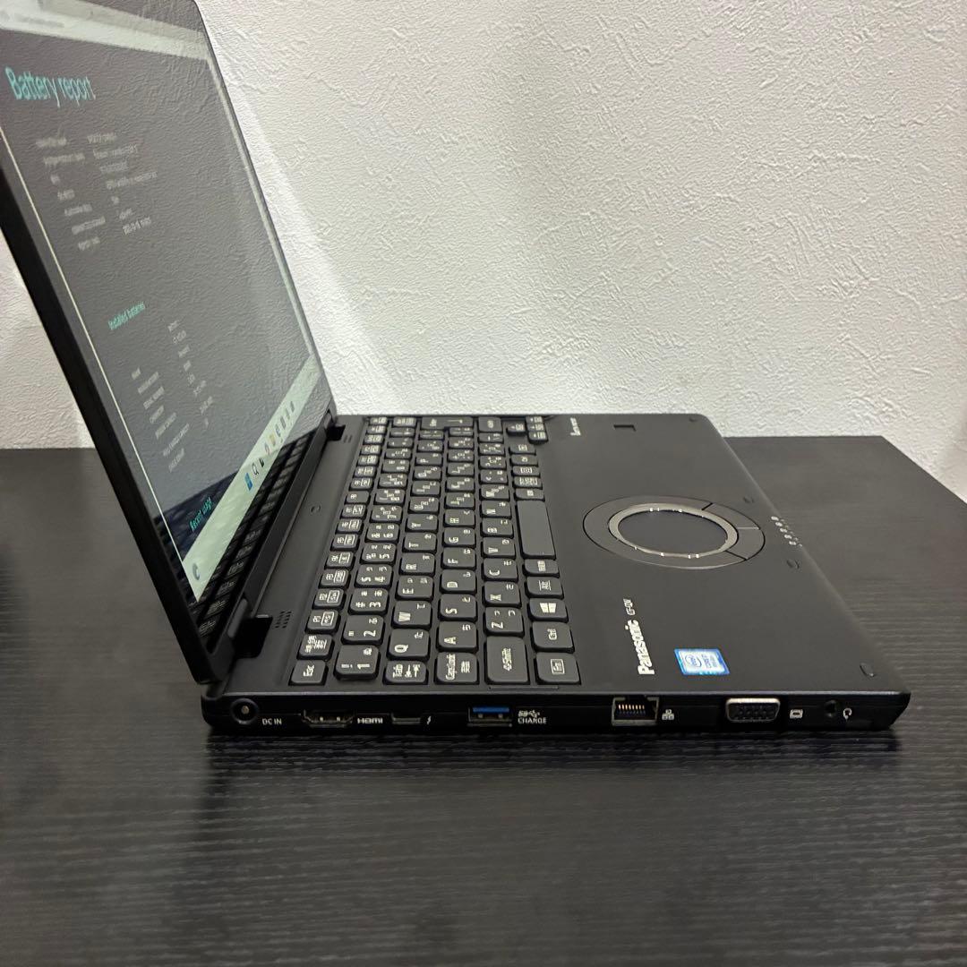 Office レッツノート QV8 黒 i7 8G 512GB Windows - メルカリ