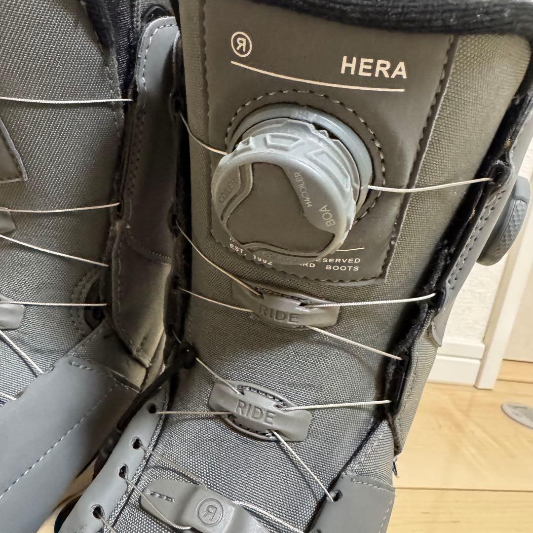 RIDE HERA スノーボードブーツ 22.5cm グレー