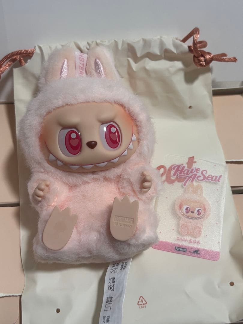 正規品 labubu ラブブ have a seat 5点
