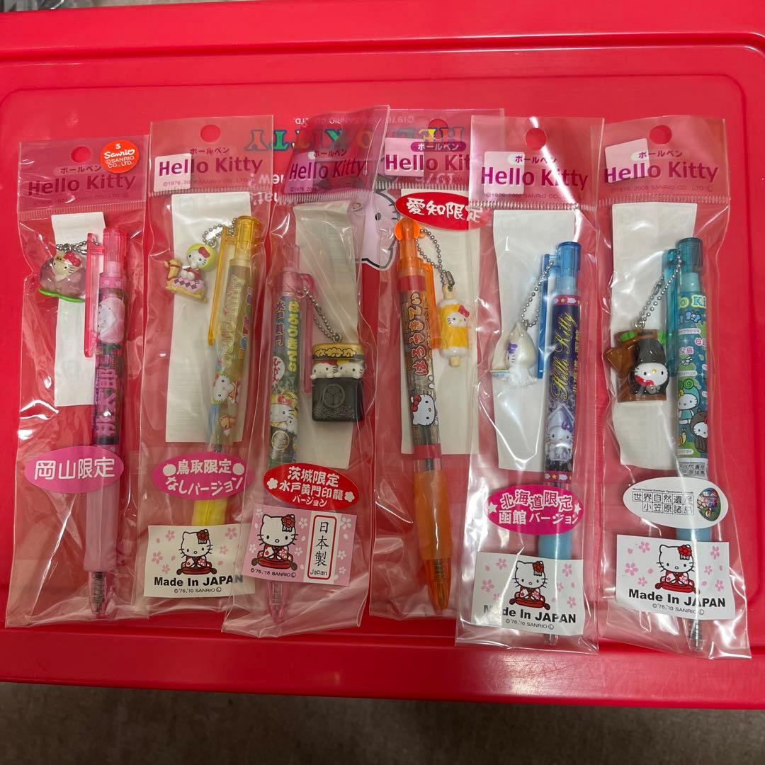 ハローキティ　ご当地ボールペン53本セット