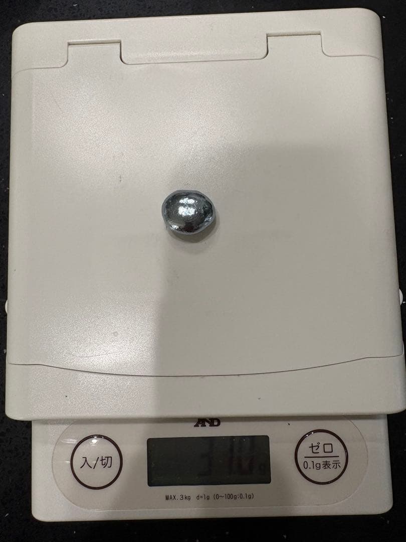 オスミウム [Osmium 99.99%] 31グラム 元素標本 レアメタ