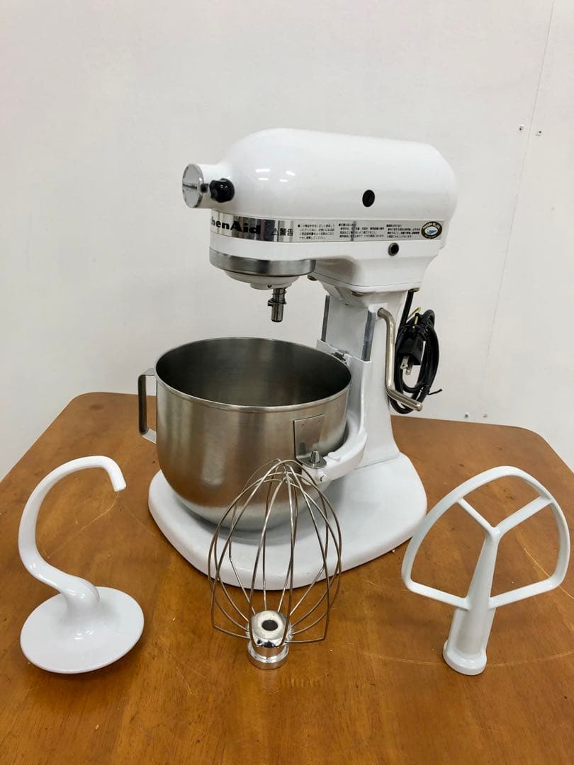 KitchenAid キッチンエイド 卓上ミキサー KSM5動作保証 キッチンエイド KSM5.5WH 1台 : 道具・機械 | スモールビジネスのため