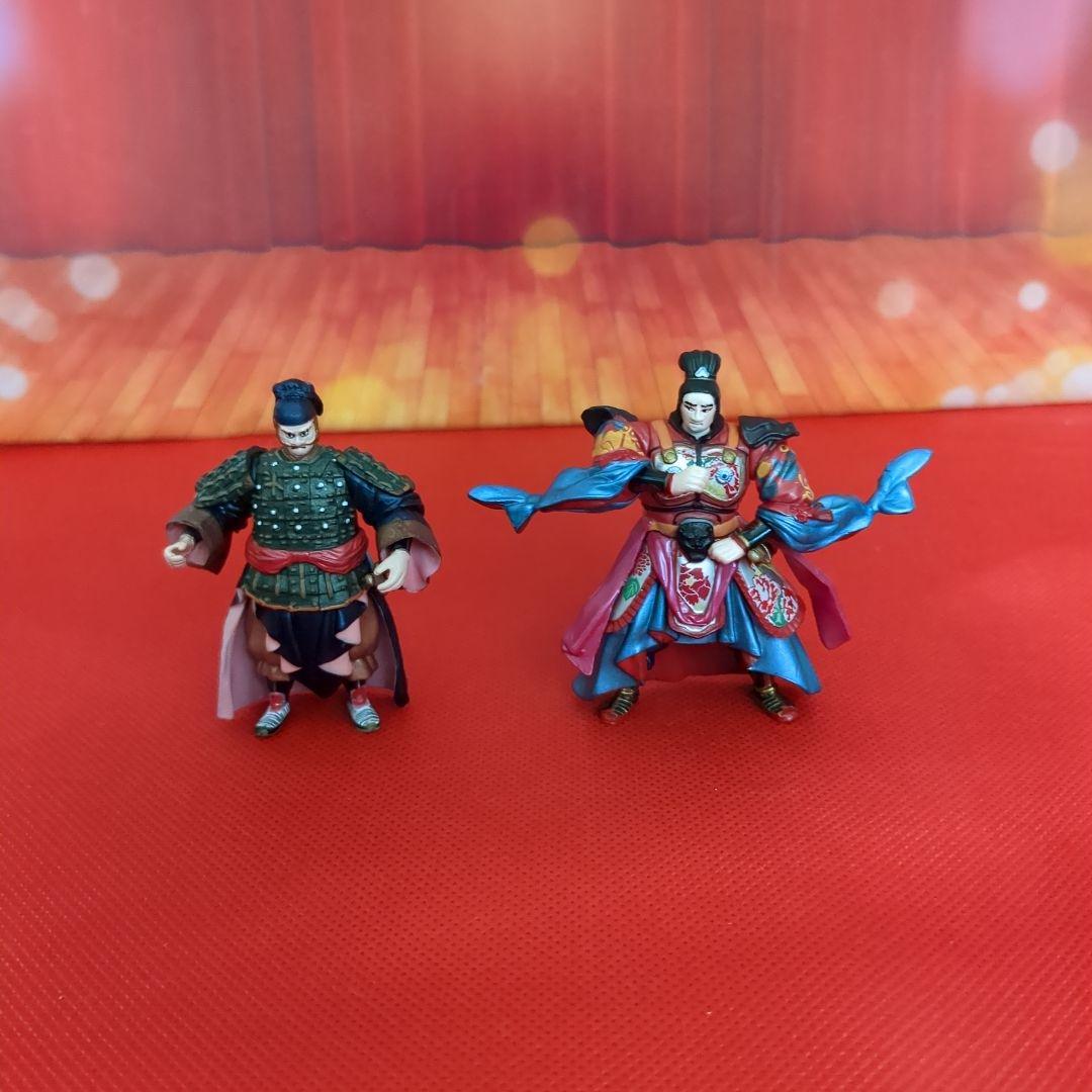 海洋堂 三国志 フィギュアコレクション 第壱集 張飛翼徳＆呂布奉先