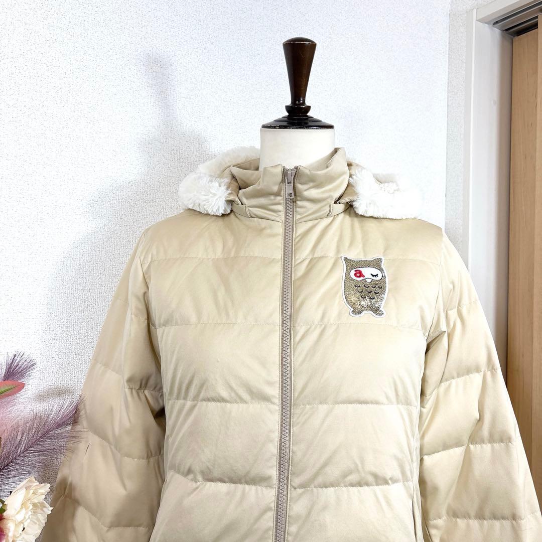 ARCHIVIO☆ アルチビオ ダウンジャケット 中綿 ファー ゴルフウェア