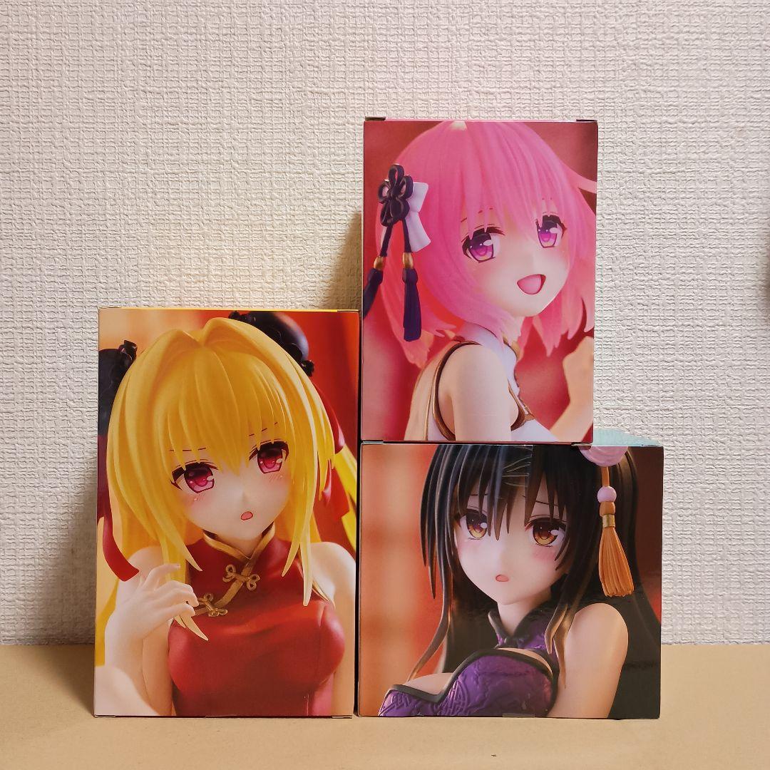 ToLOVEる　デスクトップキュート　チャイナドレスver.　3体セット！