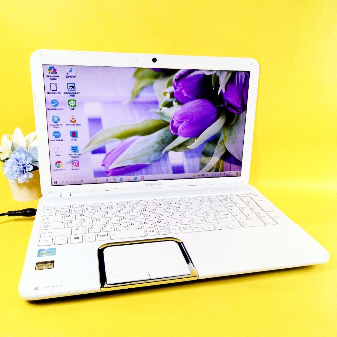 美品✨高性能i7サクサク動くSSD♪ブルーレイ　初心者　お買い得価格