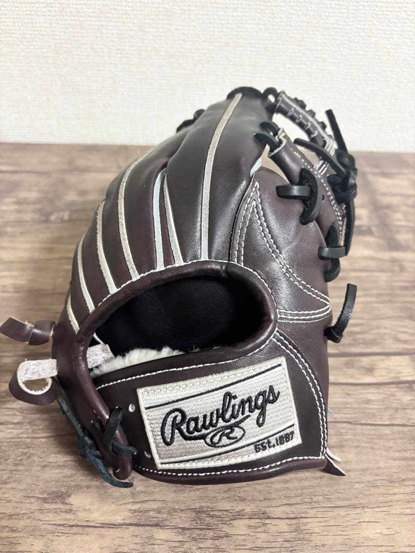 Rawlings ローリングス硬式内野手用グローブGHGGJIA52 Rawlings（ローリングス） 硬式グラブ HOH JAPAN 捕球面の広い 内野手