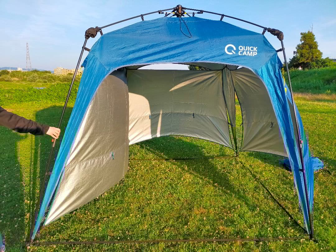 クイックキャンプ ワンタッチタープ2.5×2.5m