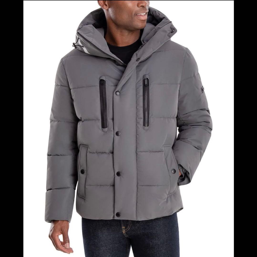 マイケルコース メンズ ダウンジャケット 美品 グレー M - メルカリ