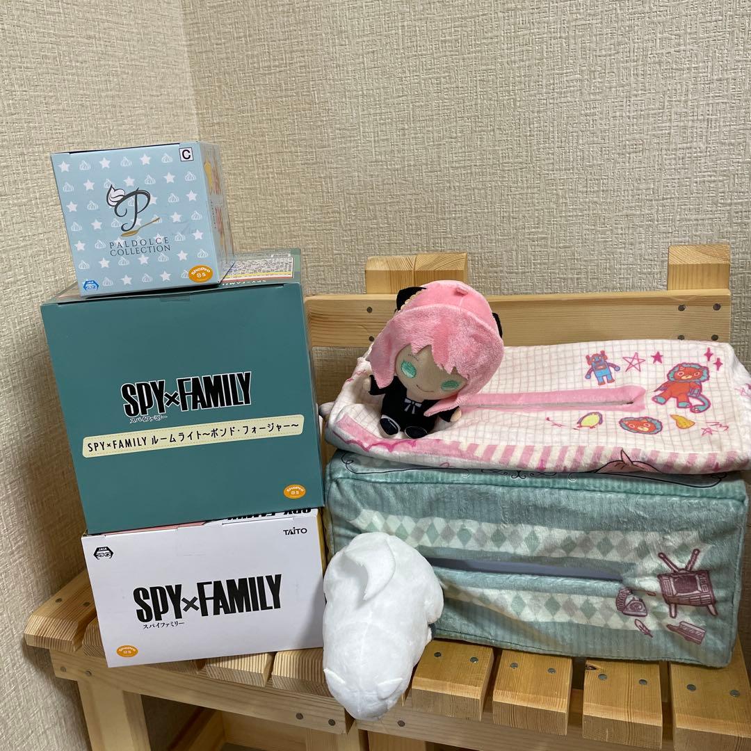 SPY×FAMILY ボンド　アーニャ　フィギュア　グラス　ルームライト