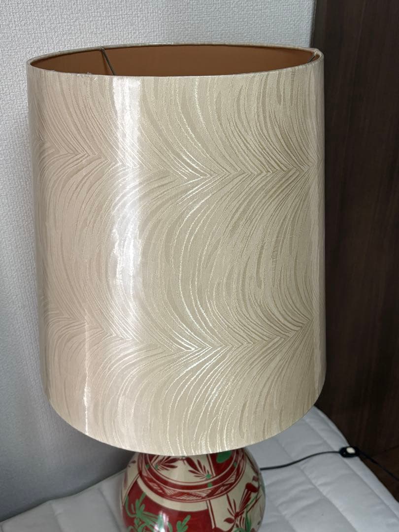 沖縄 琉球 胡差焼 陶器製 スタンドライト スタンドランプ 高さ90cm 陶器製