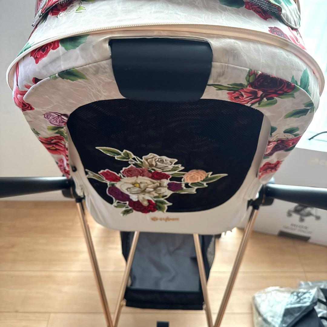 《美品》Cybex ミオス ブロッサム ベビーカー & シートパック等７点セット
