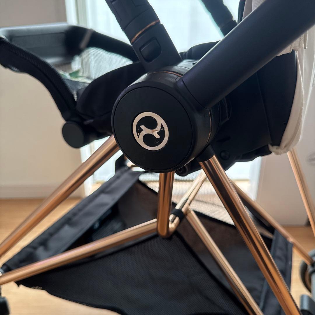 《美品》Cybex ミオス ブロッサム ベビーカー & シートパック等７点セット